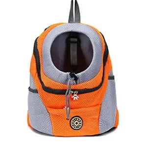 Pet Dog Carrier Bag Out Double Shoulder Portable Travel Backpack Outdoor PPet Dog Front Bag Mesh Backpack Head Pet Supplies