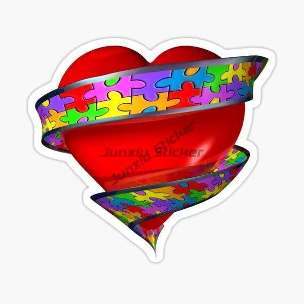 AUTISM Motorcycle Laptop Car RV SUV Wall Car Stickers PVC Vinyl Reflective Stickers Decals