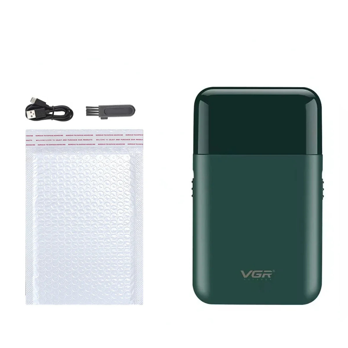 VGR Beard Trimmer Rechargeable Beard Trimmer Professional Beard Shaver Electric Shaver Mini Razor Shaving Machine for Men V-390