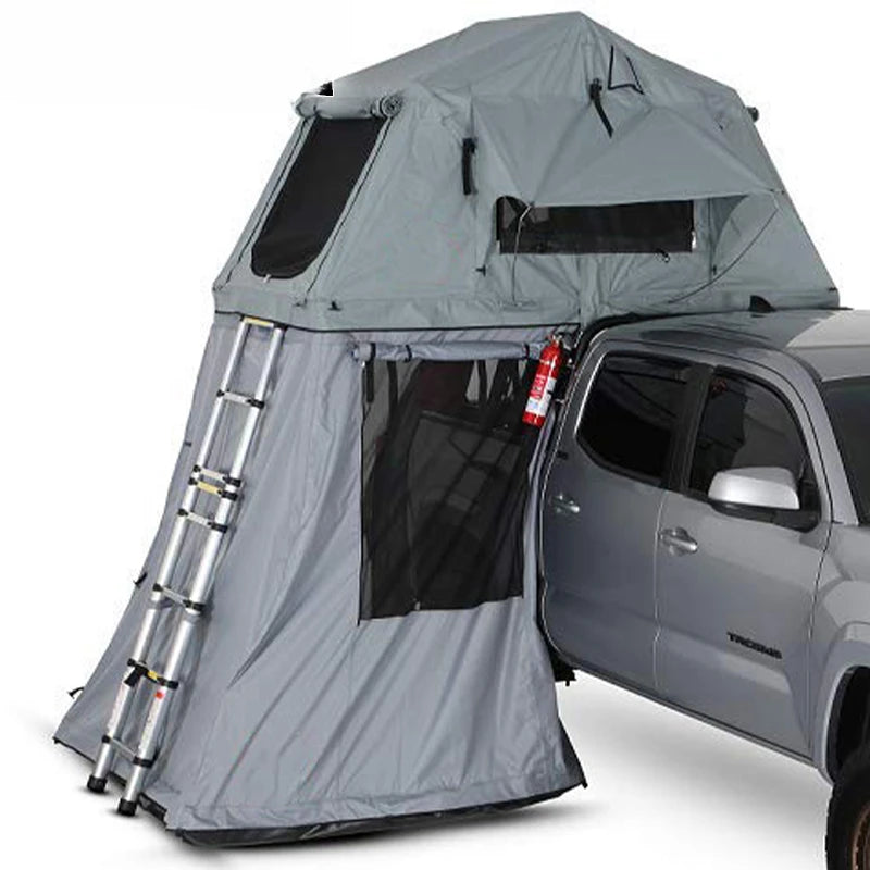 Soft shell roof tent, fully waterproof for all seasons of track tents
