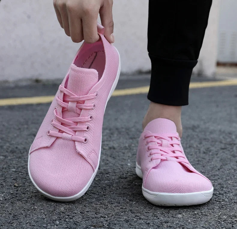 Wide Barefoot Flats Shoes For Women Outdoor Women's Sneakers Minimalist Shoes Wide Toe Soft Soles Walking Shoes Men Sneakers