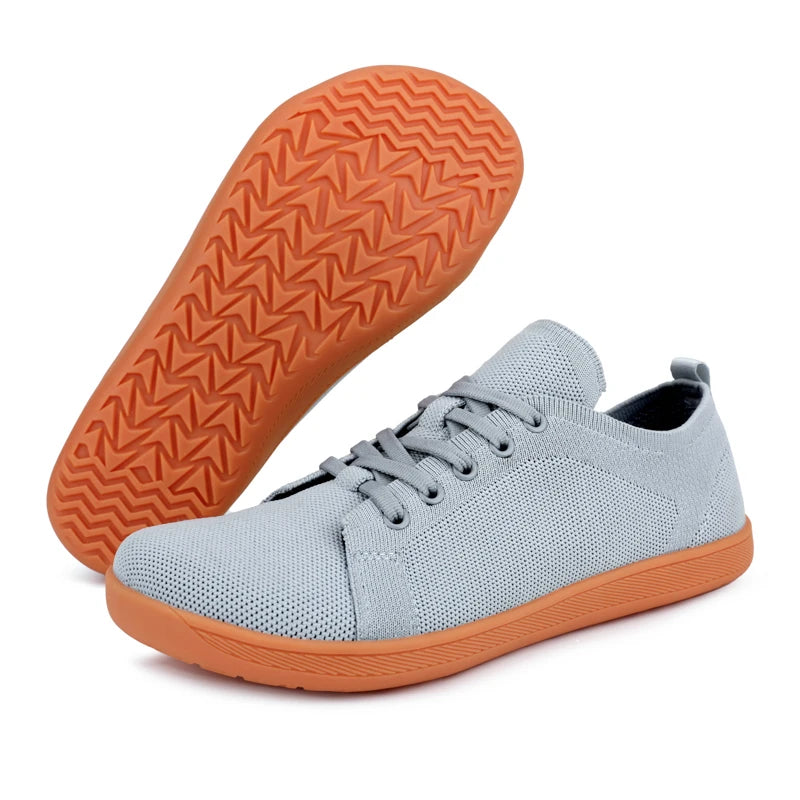 Wide Toe Barefoot Shoes Mens Womens Minimalist Walking Sneakers Shoes | Zero Drop Sole | Breathable Mesh