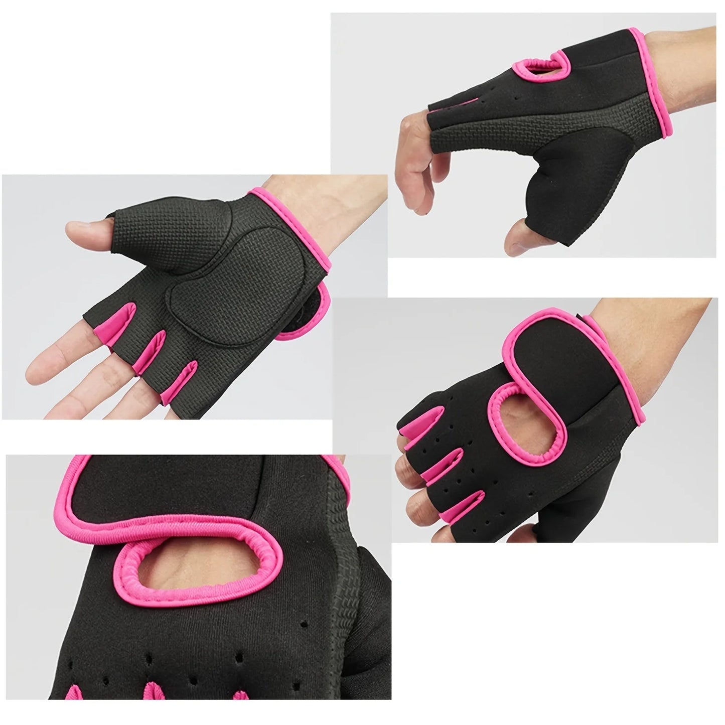 Women's Exercise Gloves Fitness Gym Workout Gloves Fundamental Training Gloves