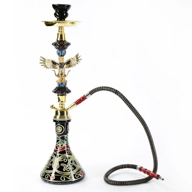 New Hookah Shisha Smoking Pipe Eagle Mid-Shaft Ceramic Tobacco Bowl Water Pipes Smoking Grass Shisha Кальян Accessories