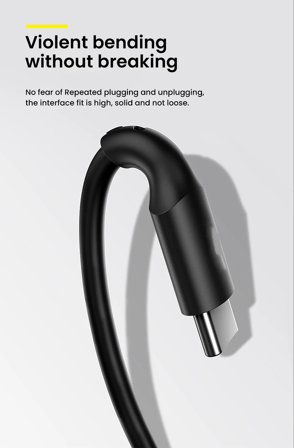 5A Fast Charging Spring Data Cable Retractable USB C To Type C Cable for Huawei Xiaomi Redmi Phone Charger USB Type C Cable