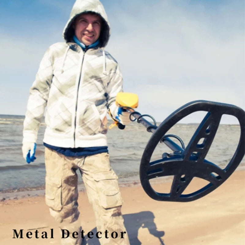 MD-6350 High-sensitivity Metal Detector, a professional treasure hunt detection device for gold Prospectors (Battery-free)