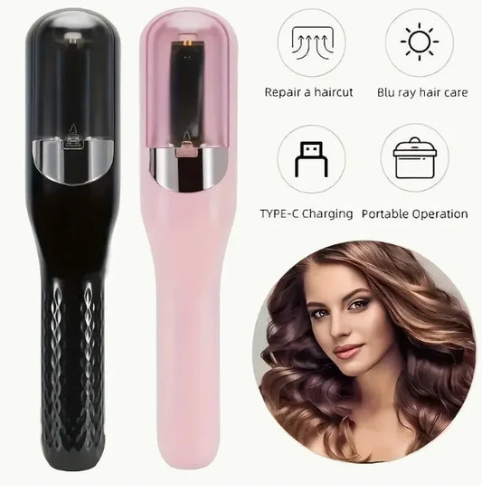 1 set of multifunctional hair clipper hair trimmer hair clipper, which can automatically cut hair without leaving any trace.