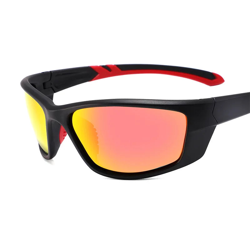 Men's Polarized Cycling Glasses Anti-glare Sports Sunglasses Women for Fishing Outdoor Mountaineering Sun Protection