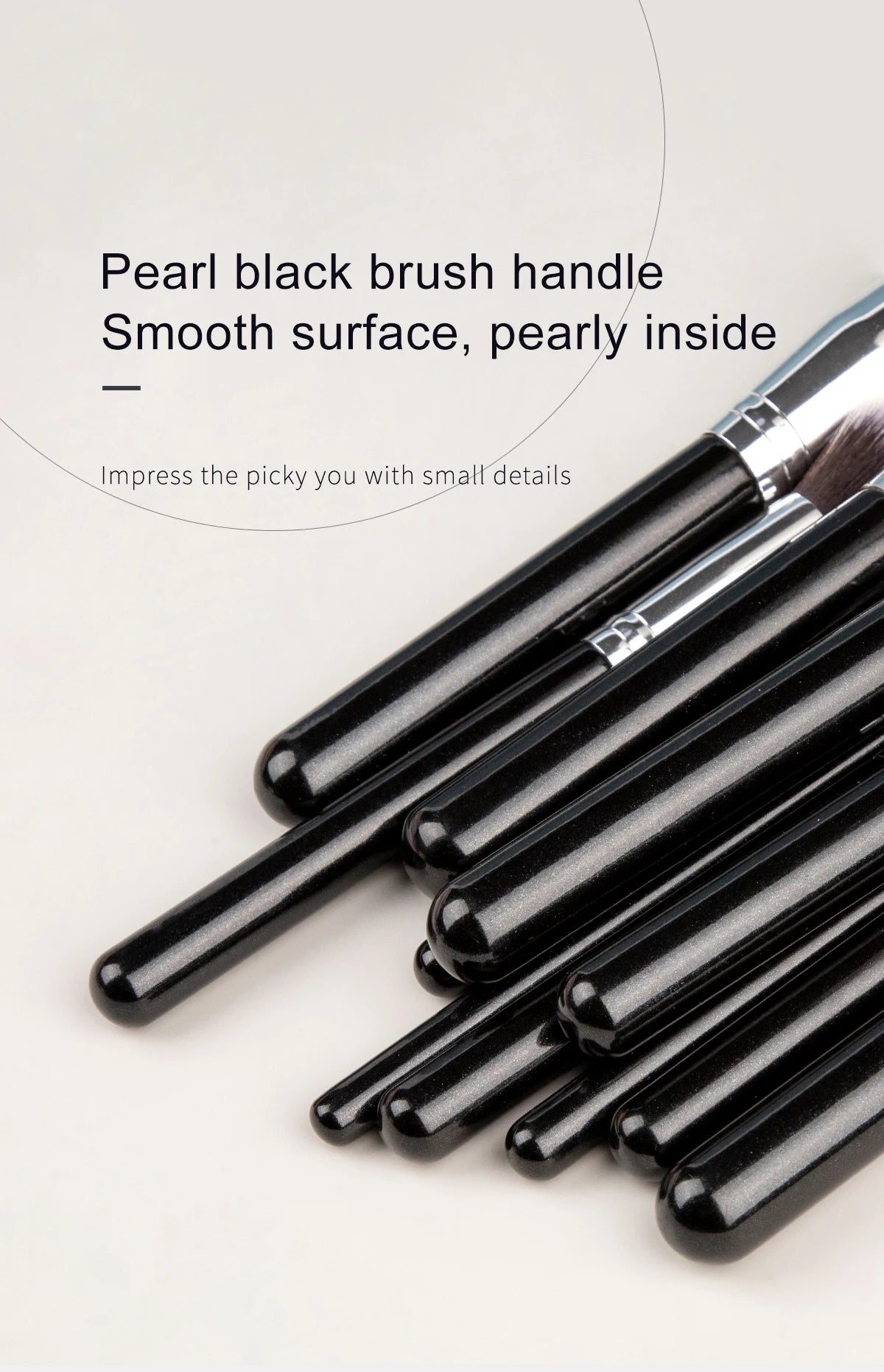 Professional 40Pcs Makeup Brushes Set Soft Synthetic Bristle Powder Blending Contour Eyebrow Eyeshadow Fan Foundation Brush