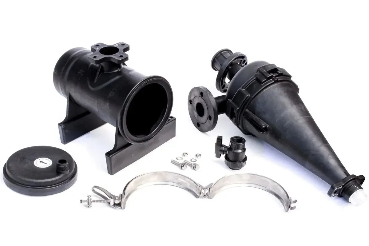 Water Treatment Irrigation Equipment Centrifugal Hydrocyclone Filter Filtering Well Water for Irrigation System Sediment Filter
