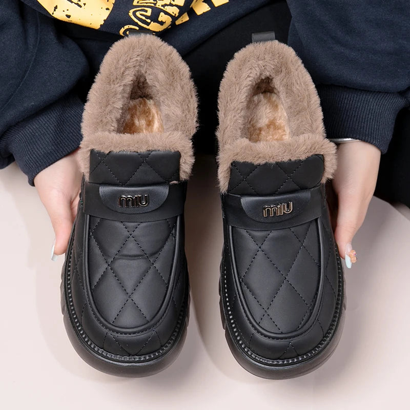 2026 Winter New Arrival Women's Shoes Thick Bottom Anti-Slip Wear-Resistant Cold-Proof Warm Comfortable Free Shipping