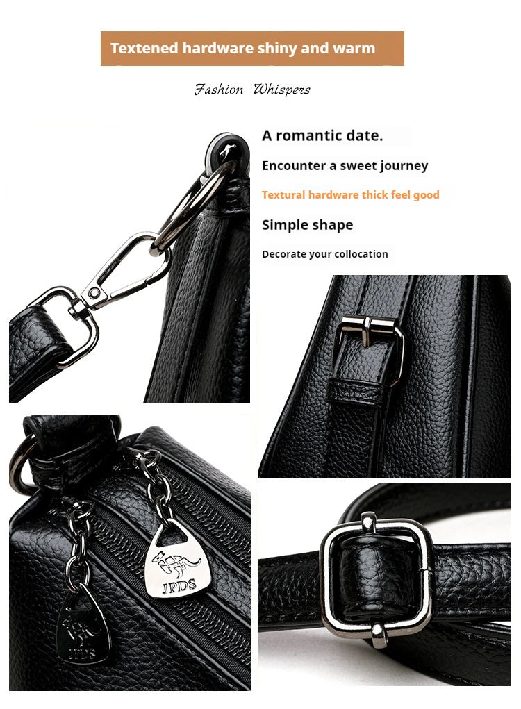 Ladies' tote bag, mom bag, large-capacity, versatile single-shoulder crossbody bag, simple commuting and casual bag