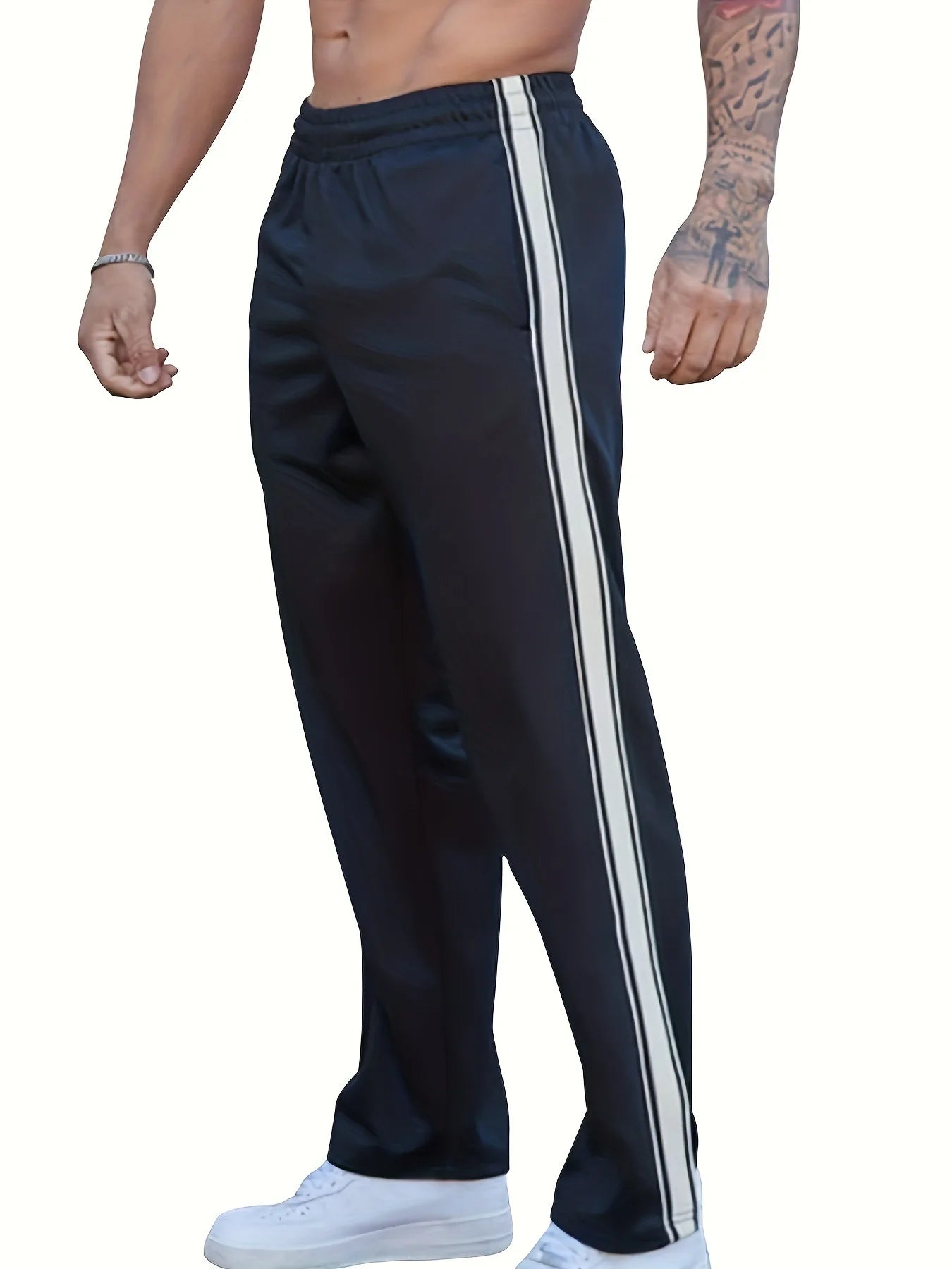 2025 New Summer Men's Casual Sports Pants Gym Workout Joggers Running Trousers for Men Waist Lightweight Quick Dry