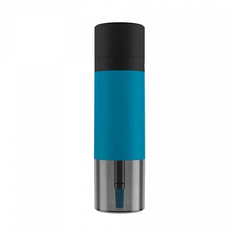Portable Car Hookah Set with Ceramic Bowl Chicha Hose Acrylic Shisha Grass Smoking Pipe for Travel Cigarette Accessories