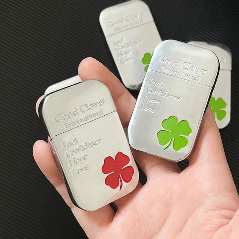 Pink Lighter Creative Lighter Kawaii Windproof Red Flame Lighter Fast Delivery High Value Green Flame Cool Gift