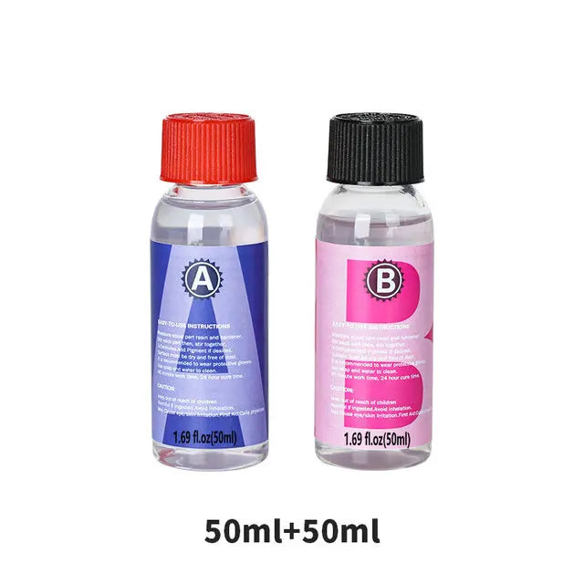 Epoxy Resin Supplies Resin Pigment Kit Liquid Colorant Dye Powder Filling Material for Art Crafts DIY Jewelry Making Accessories