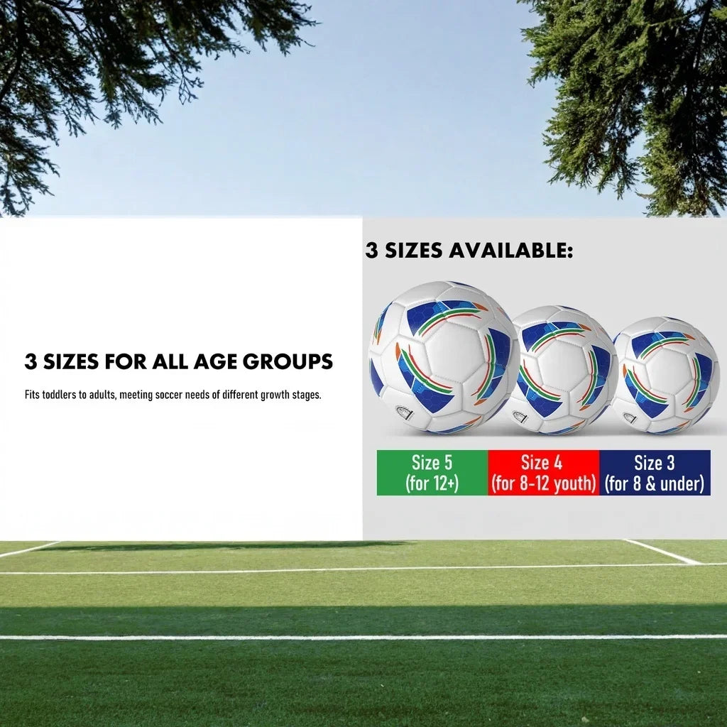 Standard Football Professional Outdoors Sports Match Balls Training Seamless Football For Training Competition Size 5 Size 4