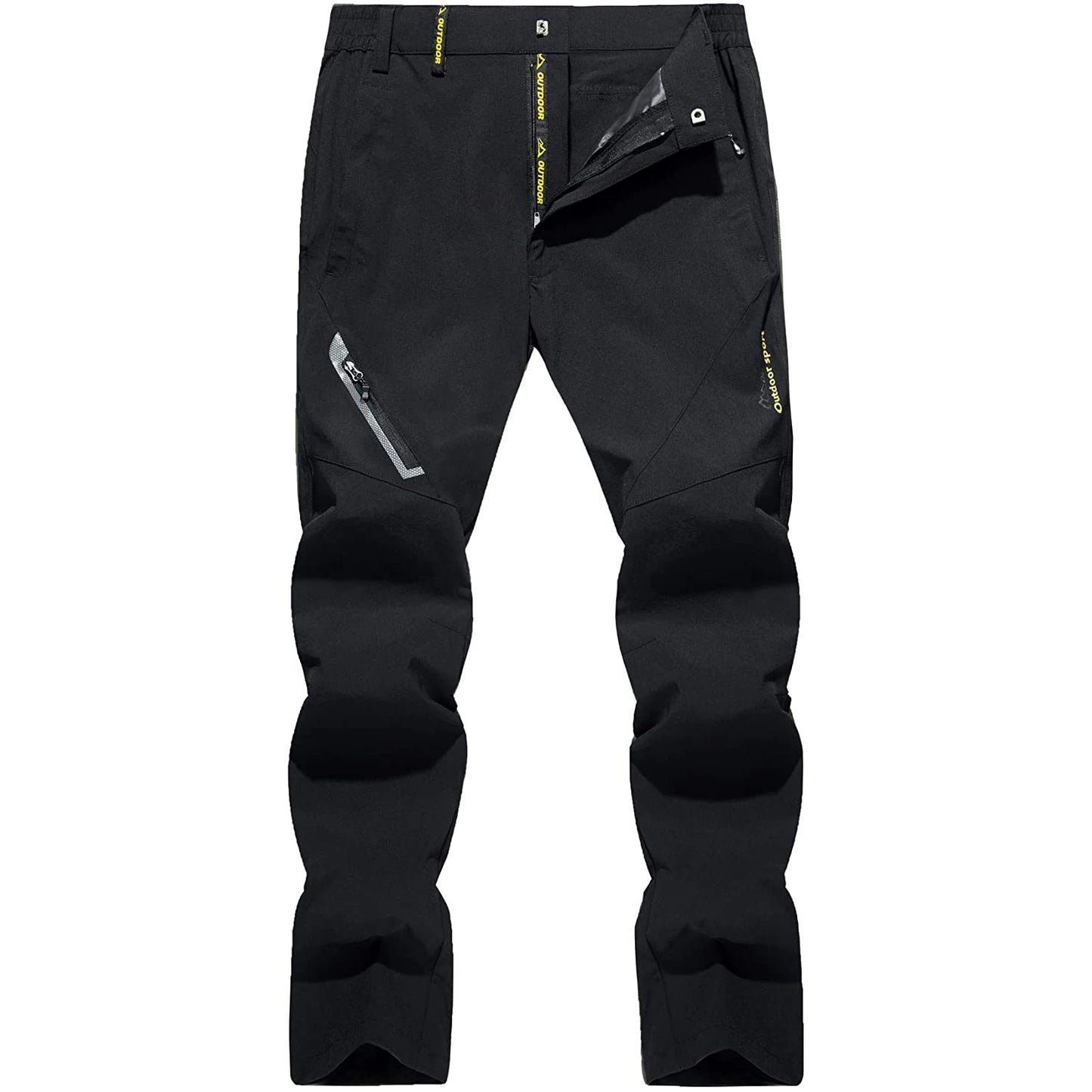 TACVASEN Quick Dry Outdoor Hiking Pants Men Summer Lightweight Rip-stop Cargo Work Trousers Multi-Pockets Camping Fishing Pants