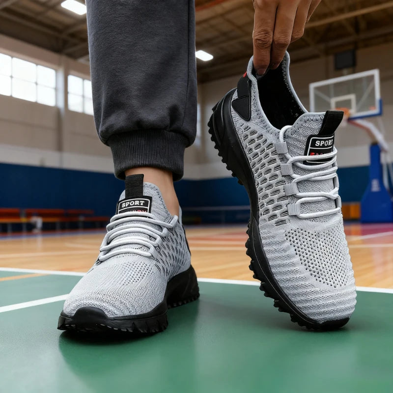 Men's Running Shoes 2025 Mens Sneakers Shoes Fashionable Outdoor Anti Slip Casual Walking Shoes Designer Thick Soled Platform