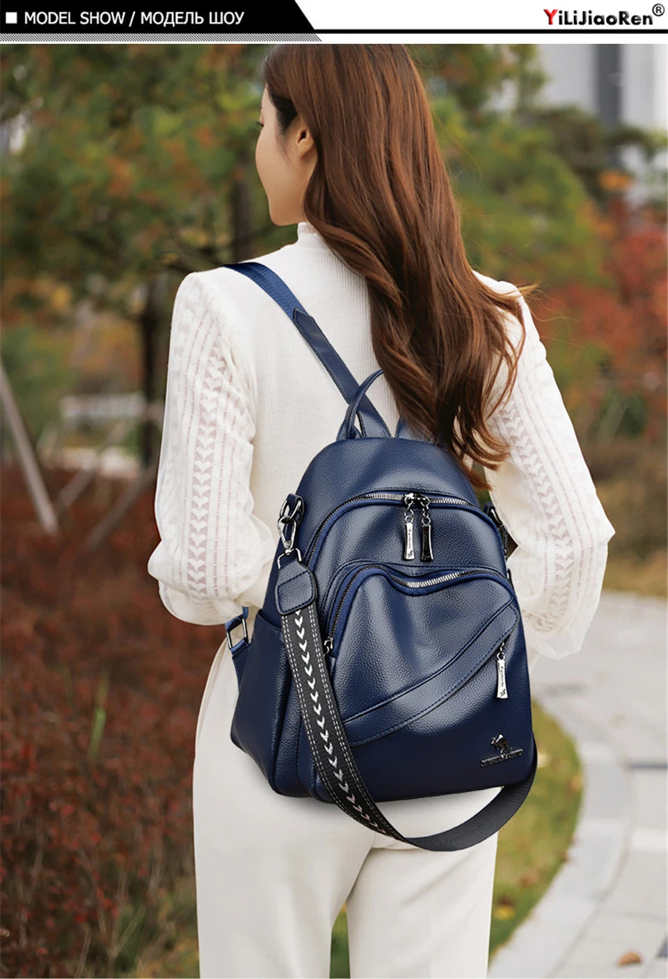 Fashion Backpacks Women Shoulder Bag Simple Rucksack Female Soft Leather Back Pack Ladies Travel Bag Large Capacity School Bags