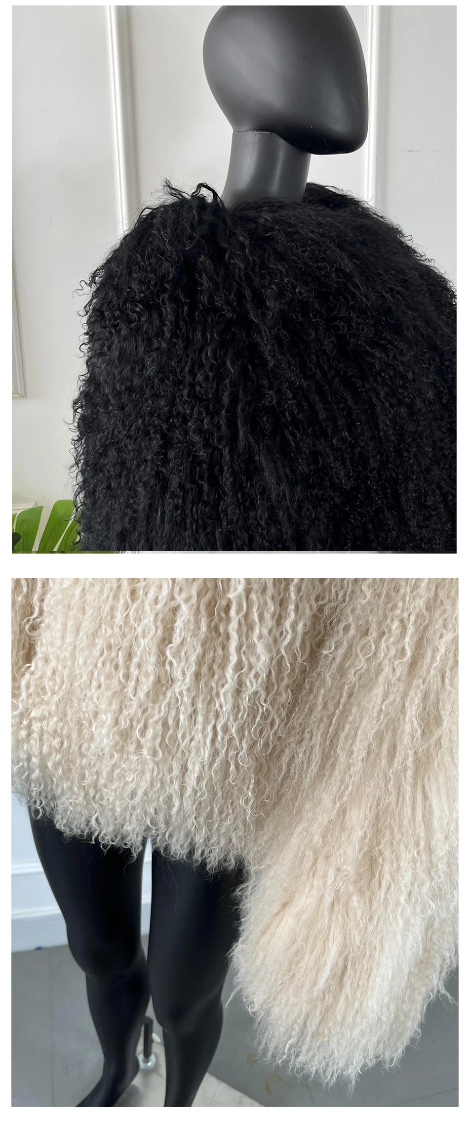 Real Sheepskin Coats Mongolian Lamb Fur Coat Women Natural Sheep Fur Jacket With Lapel Short Fur Outerwear
