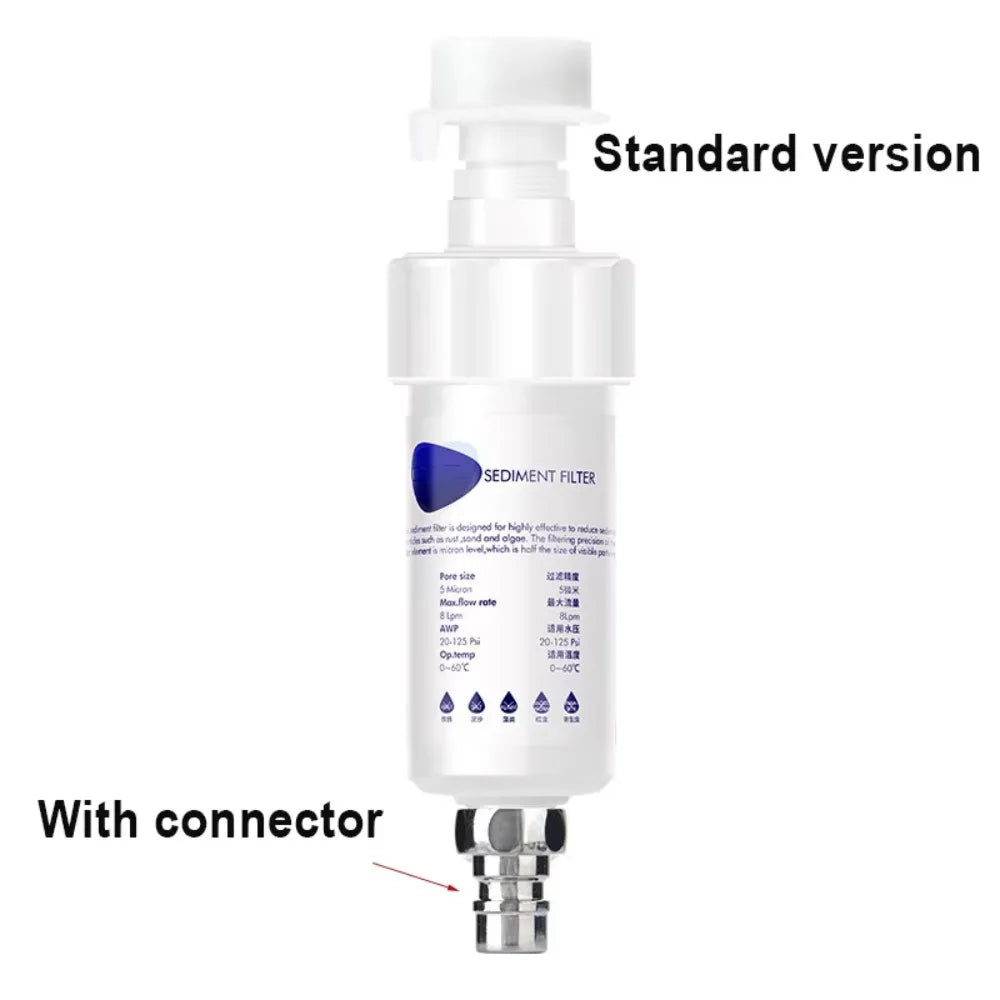 Shower Water Filter Environmentally Water Quality Pre-chlorine Removal Filter Under Sink Bathroom Accessories