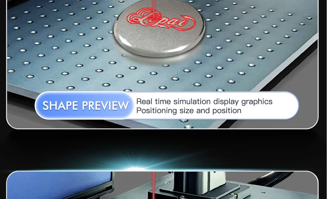 Fiber Laser Marking Machine Raycus Jpt Mopa M7 20w 30w 50w 100w Laser Engraving Gold Silver Copper Stainless Steel Metals