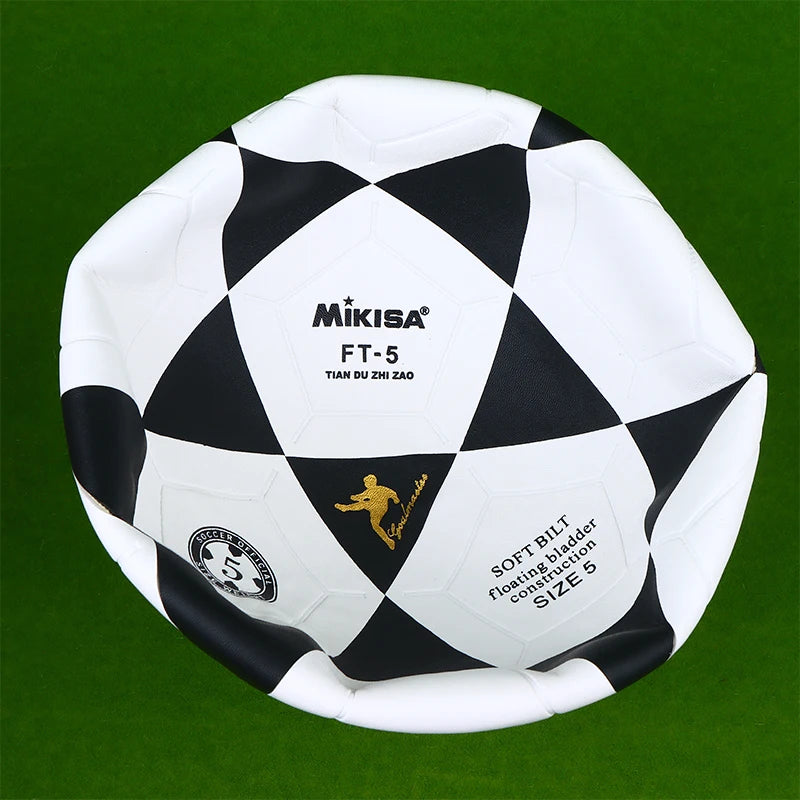 Size 5 Standard Match Soccer Ball, High Elastic Wear-Resistant FT5 Football For Adult Training Beach Daily Sports Competition