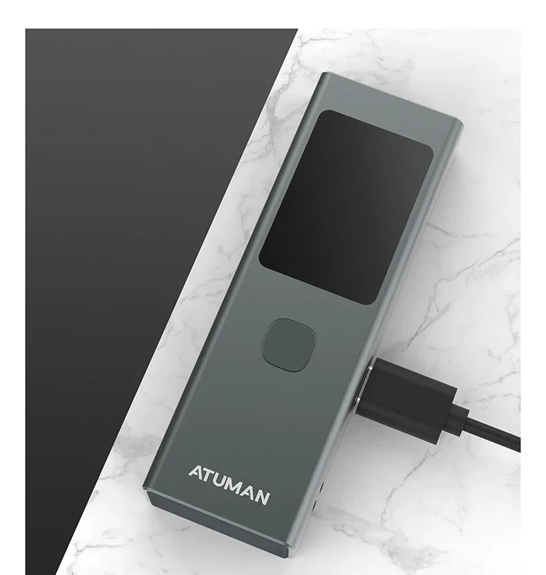 DUKA ATuMan Mini Laser Rangefinder LS6 40m Distance Angle Meter Measuring Tools Portable Rechargeable with Laser Line Marker