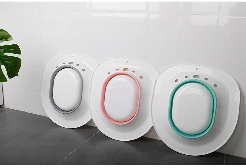 Bidet Folding Portable Bidet Maternity Self-Cleaning Private Parts Buttock Rinse Perineal Soak Bath Hemorrhoid Treatment Bidet