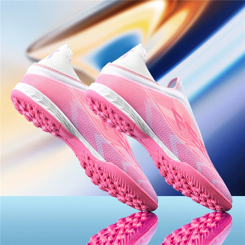 New Men Football Boots Sports Shoes Soccer Shoes High-quality Ultralight High Ankle Breathable Futsal Non-Slip Outdoor Match