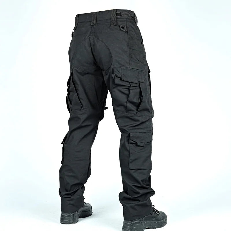 Tactical Pants Workwear Pants Mens Camo Military Wear-resistant Outdoor Trip Hiking Shirts Training Hunting Clothes Multi Pocket