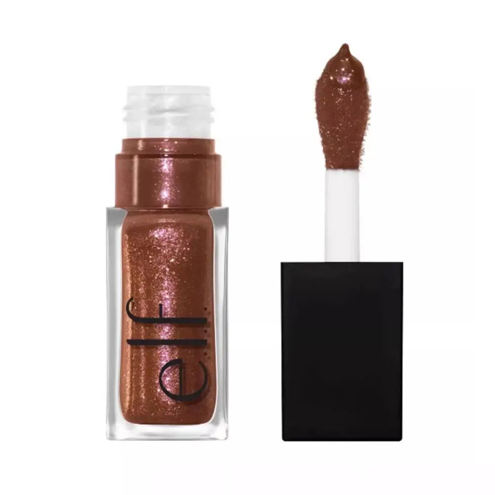 Elf Divine Wine Shiny Lip Glaze Crystal Glossy Finish Long-Lasting Lip Color Cosmetic Beauty Product