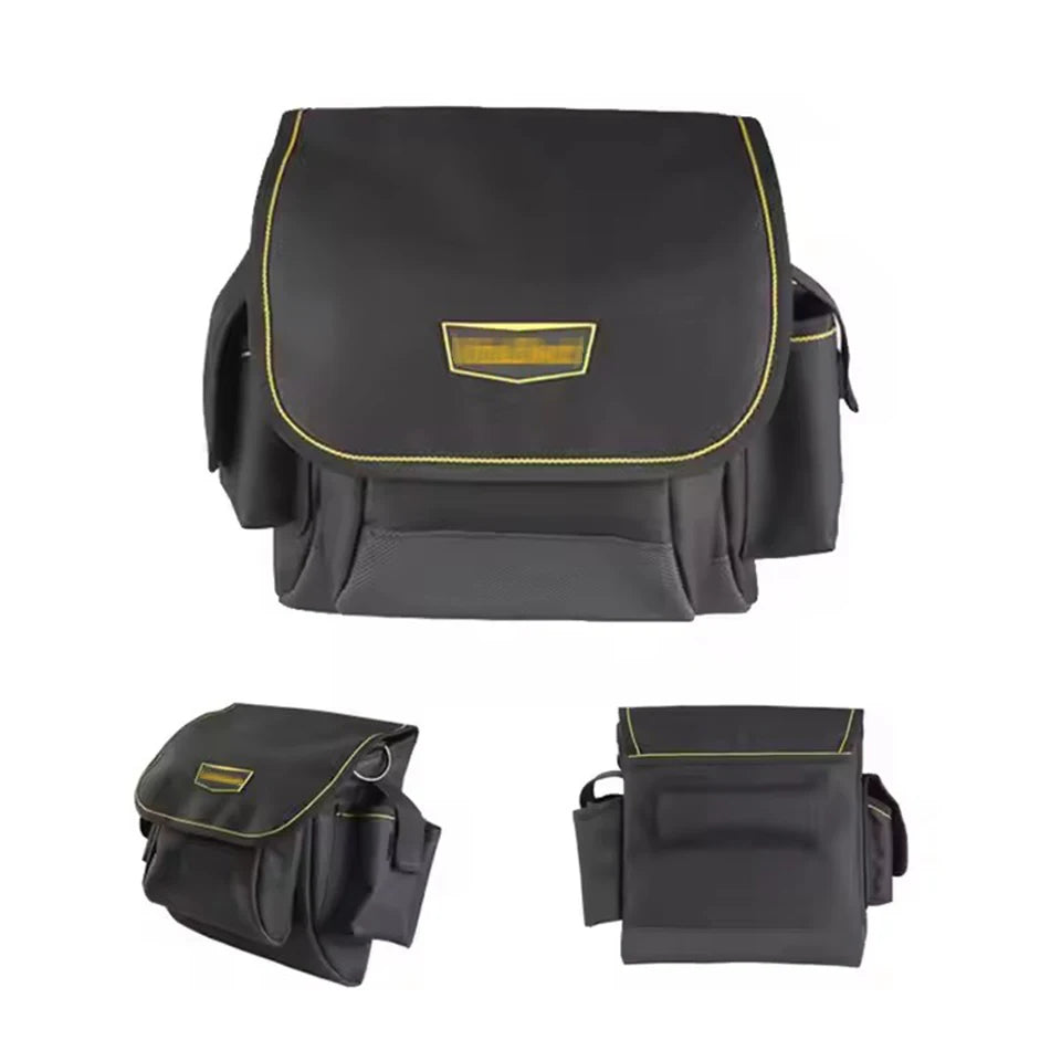 Tool Pouch - Electrician Tools Bag,Multic Pockets Tool Belts Pouches with Cover ,Thickened Oxford Cloth Belt Bag Pouch Bag WH018