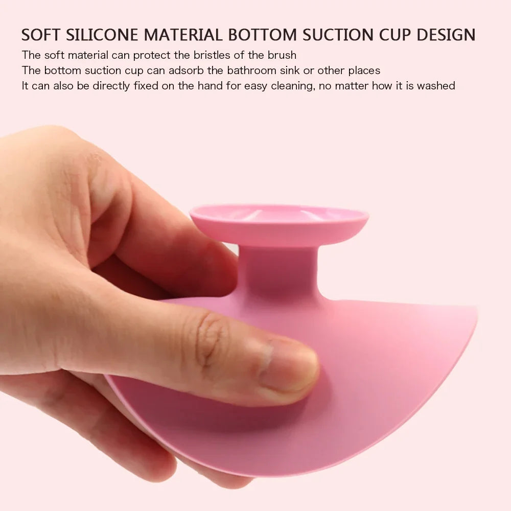 Silicone Brush Cleaner Cosmetic Make Up Washing Brush Gel Cleaning Mat Foundation Makeup Brush Cleaner Pad Scrubbe Board