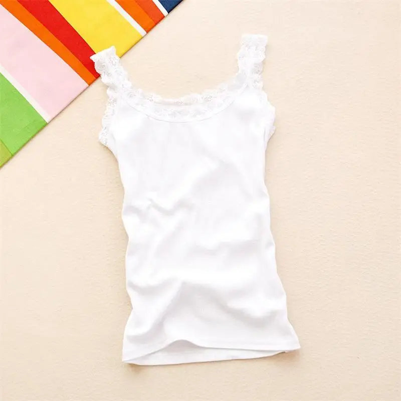Summer Top Women Sleeveless Lace Tank Top Sexy Women's T-shirt Vest Tank Tops Female Vest Tops White Black Underwear Women