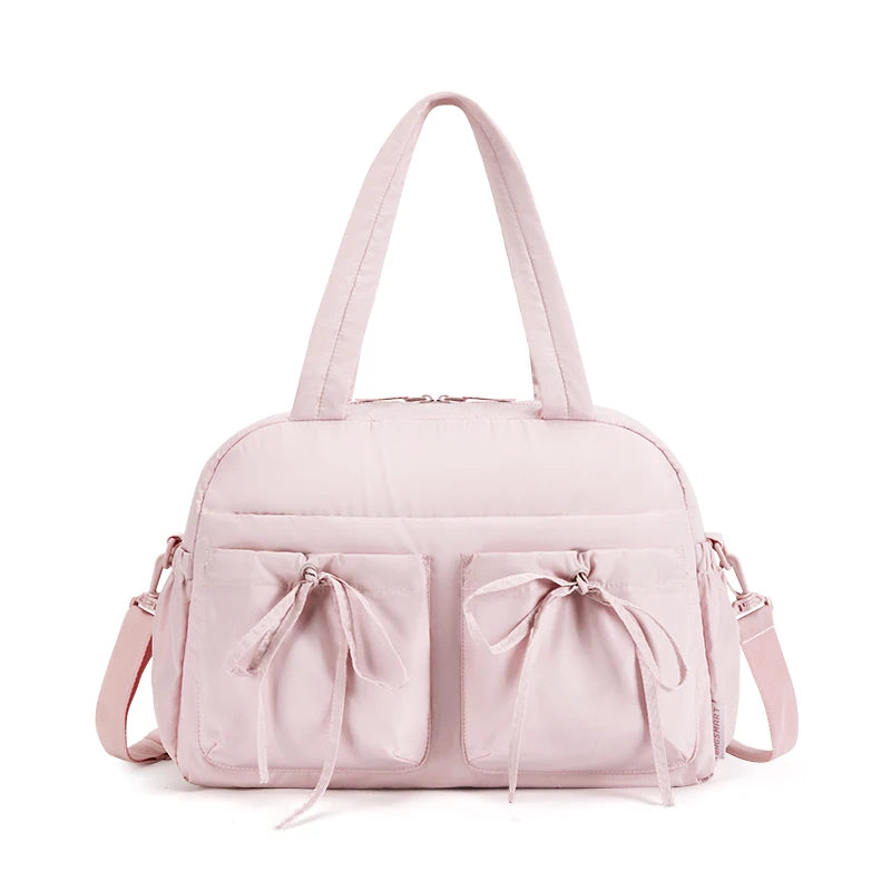 BAGSMART Boston Bag for Women Duffel Bag with Wet Pocket Waterproof Beach Weekender Shoulder Bag Carry On Travel Essentials