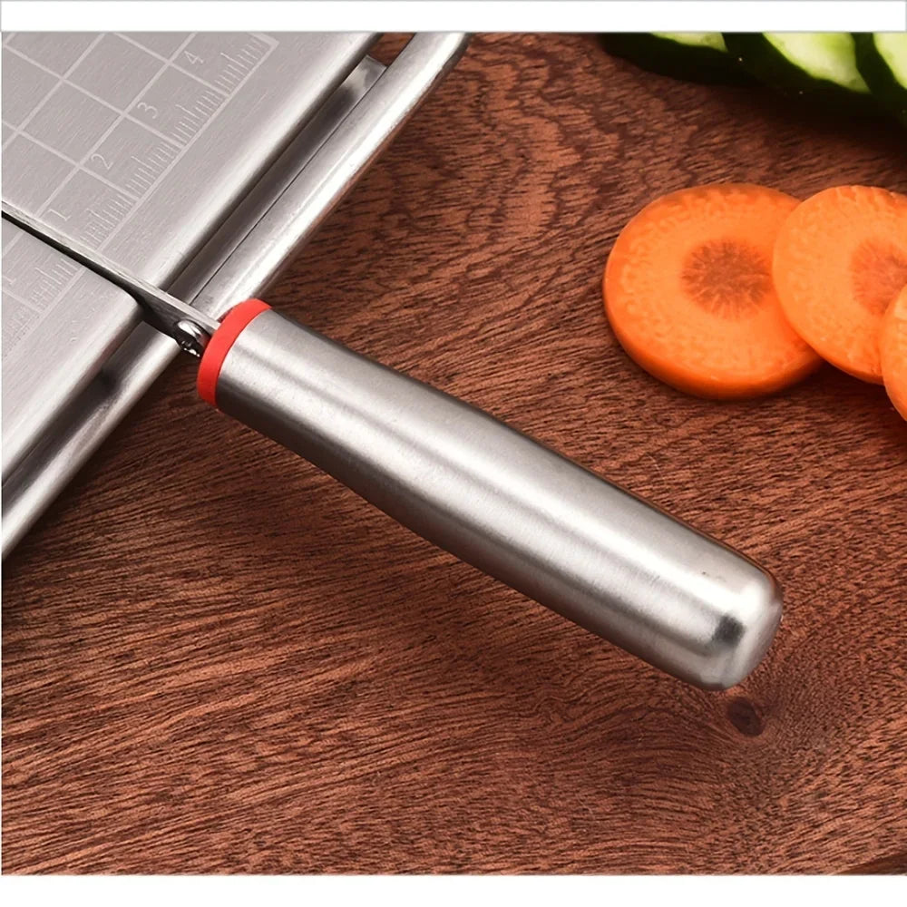 1Pc Cheese Slicer, Stainless Steel Cheese Cutter With Measurements, Heavy Duty Butter Cutter, Baking Tools, Kitchen Gadgets