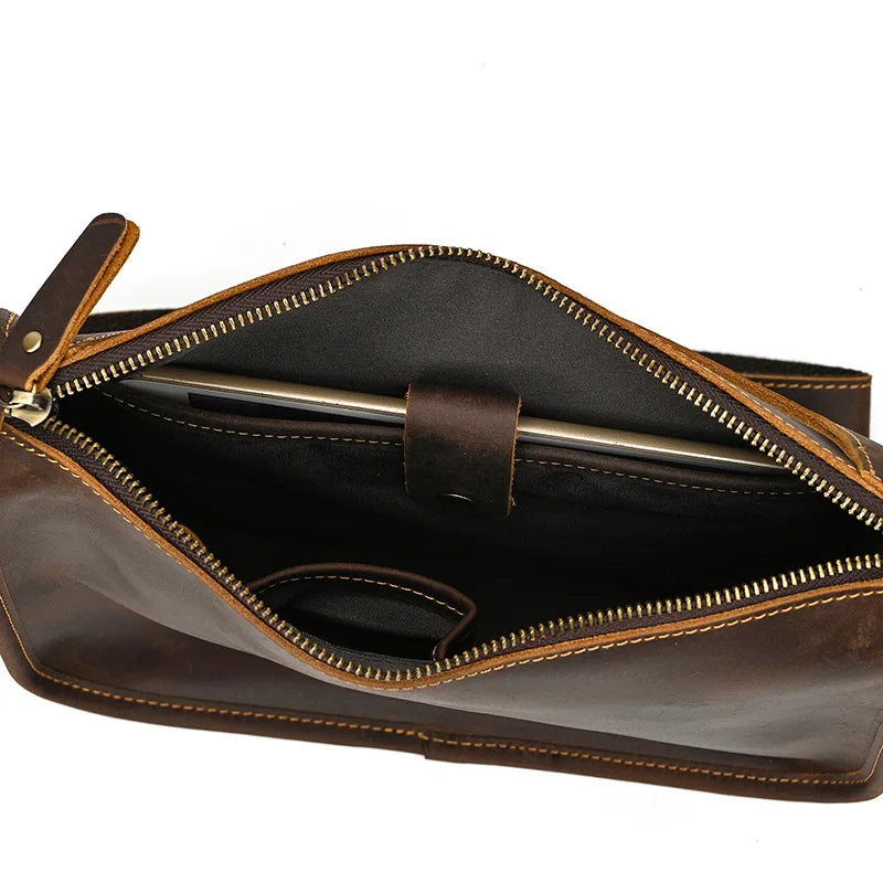 Genuine Leather Man Shoulder Bags Cow Skin Mens Casual Crossbody Bag Messenger Bag cross shoulder bag men leather