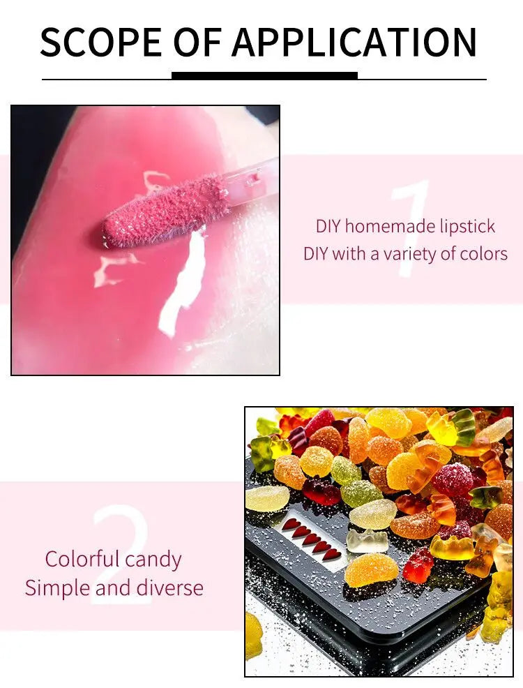Liquid Pigment Diy Homemade Lipstick Dyes Making Coloring Safe Colorants for DIY Lip Gloss Candle Soap Making Water Oil Dual Use