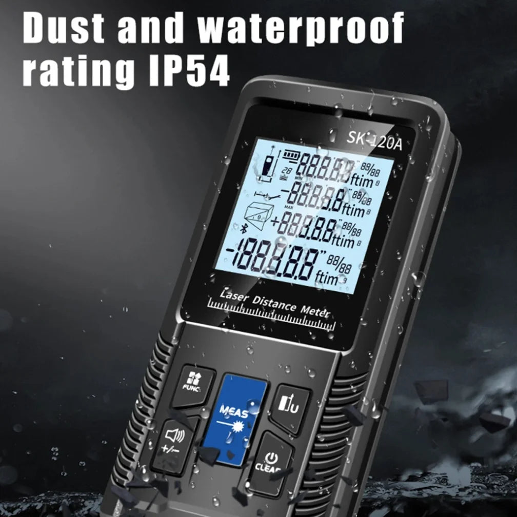 1PC Portable Handheld Lasers Measure Tape Tool Digital Display Distance Meter Intelligent Rangefinder 40m 50m 70m 100m 120m