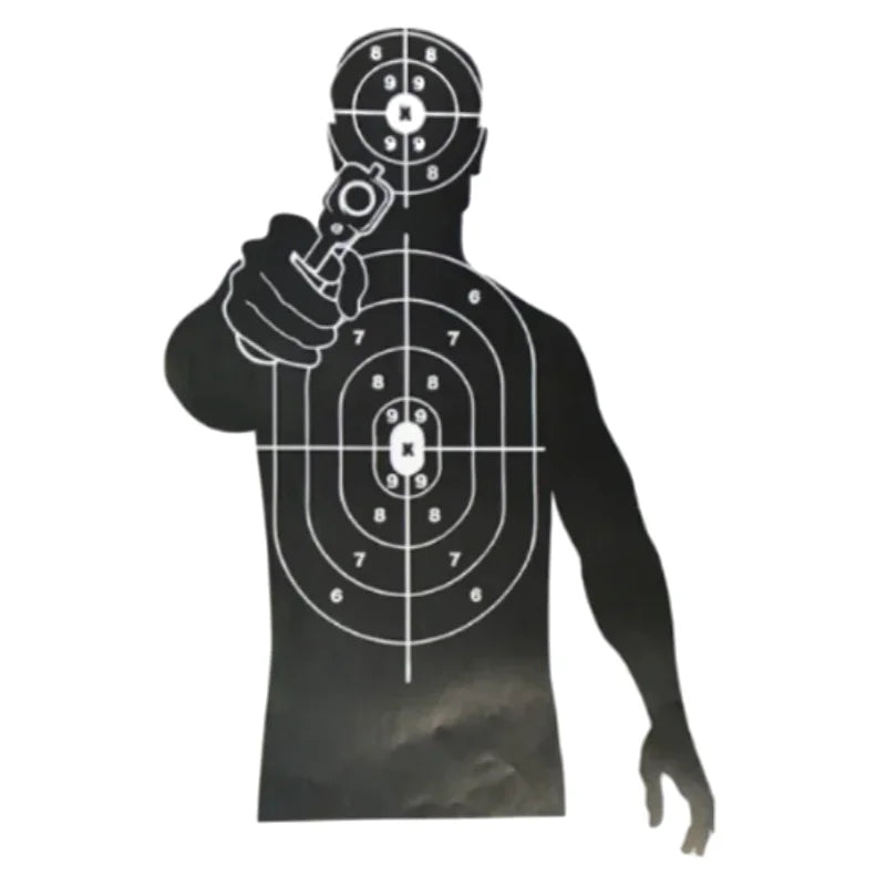 Archery Target Paper 45 * 32cm Fun Shooting Function Picture Training Accessories Splash Activity Paper Target