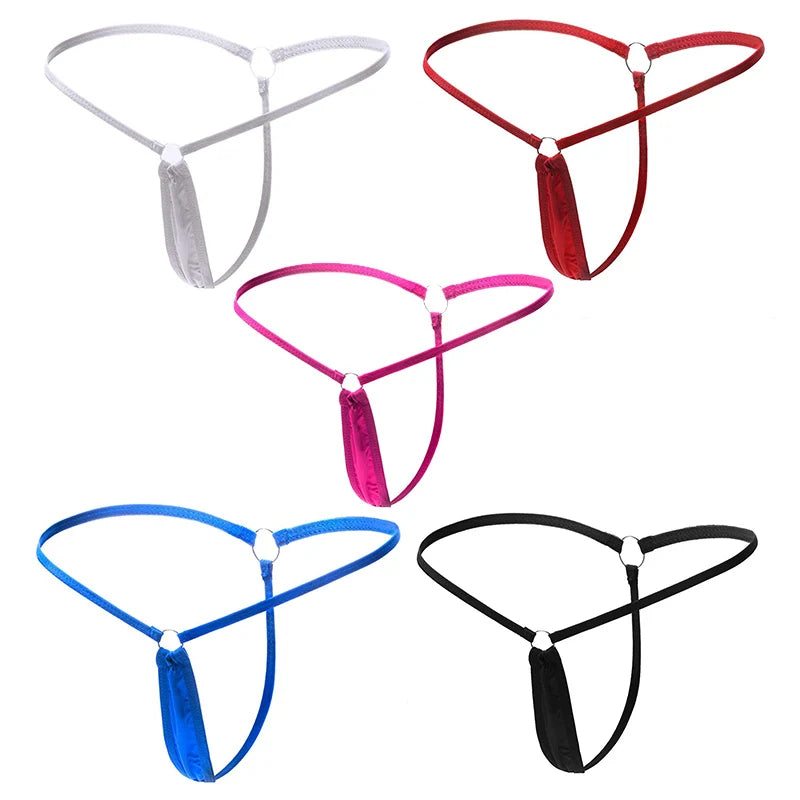 Sexy Thong Thin Strap Women's Panties Exotic Lingerie T Back Ladies Thongs Low Waist Micro MINI G-String Female Tanga Underwear
