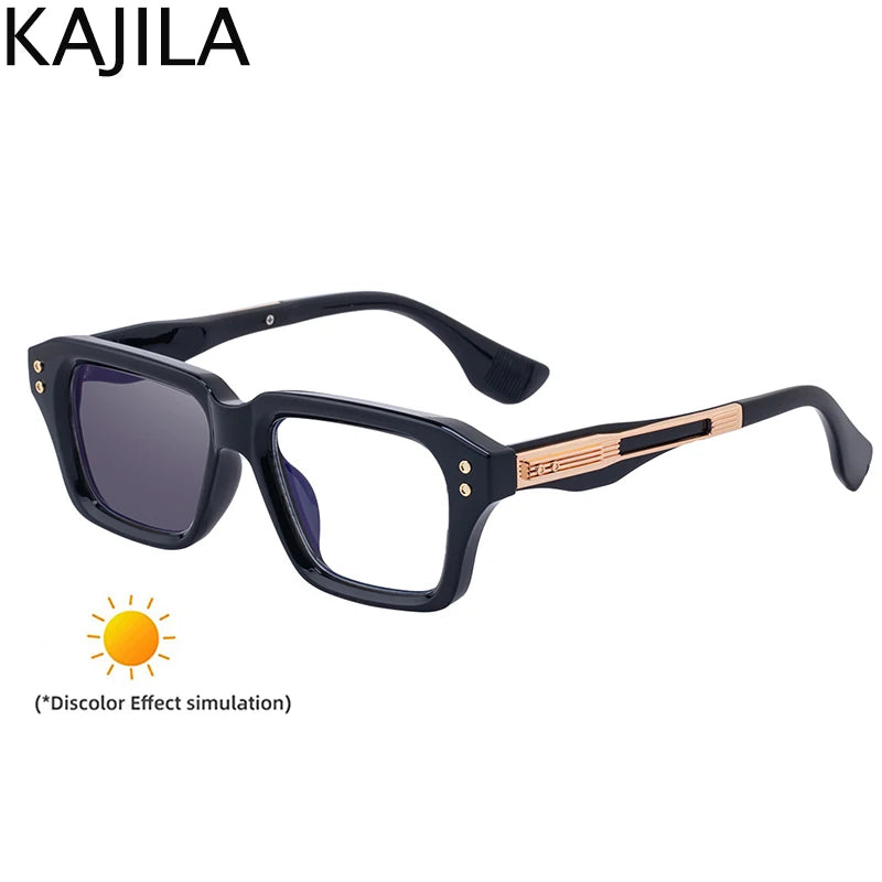 Retro Polarized Square Punk Sunglasses Men 2026 Luxury Brand Designer Classic Driving Shield Sun Glasses for Male Shades UV400