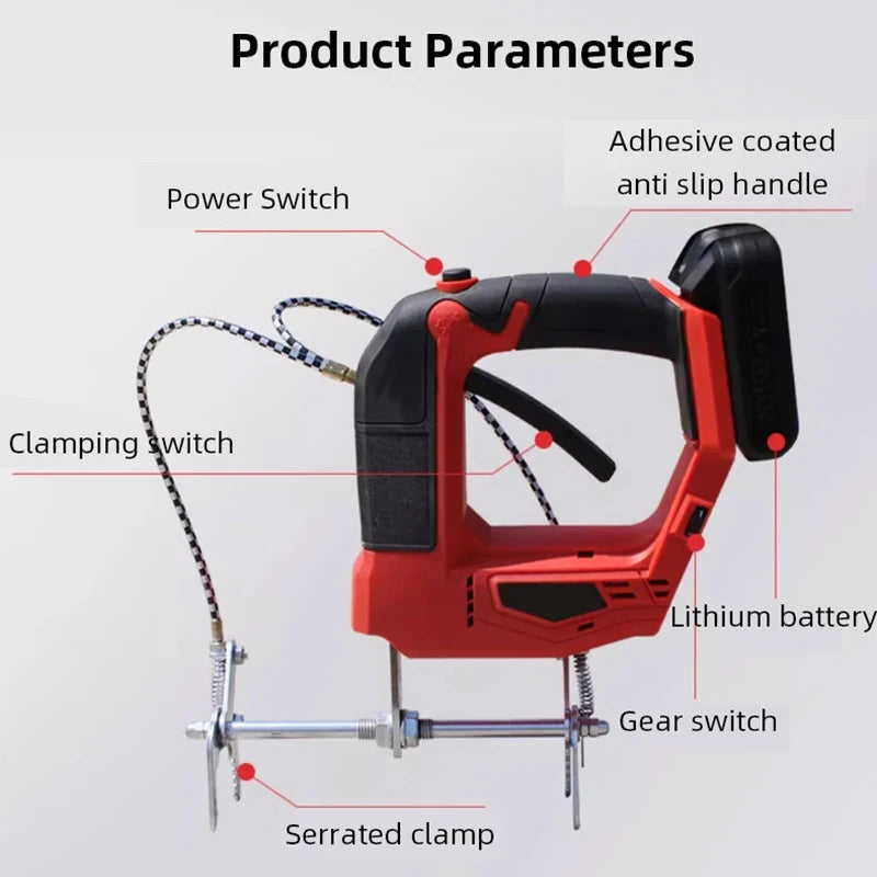 Bee Frame Shaking Machine 20V Rechargeable Hive Vibrator Electric Bee Shaker Vibrating Honey Machine Beekeeping Tools