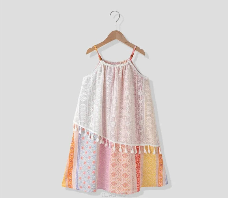 Dress 2025 Woman Vacation Couple Parent-child Beach Family Resorts Look Matching Holiday Outfit Mom Daughter Clothes Dad Son Set