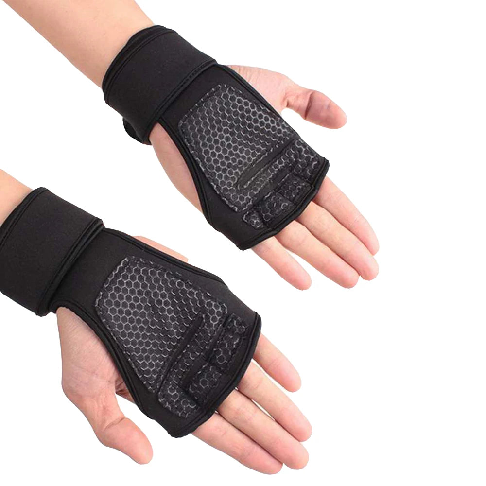 New Training Sport Gloves for Men Women Workout Gloves Fitness Body Building Weightlifting Gym Hand Wrist Palm Protector Gloves