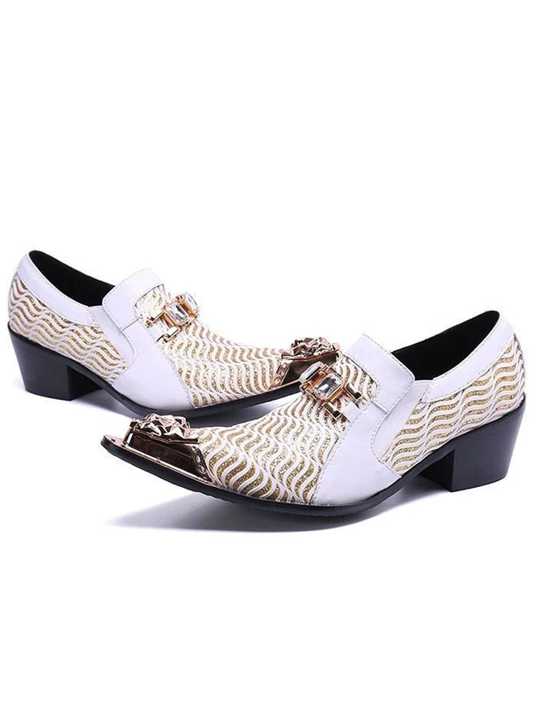 New Men's Shoes Italian Formal Shoes Oxford Men's Handmade Genuine Leather Business Party Shoes 36-49