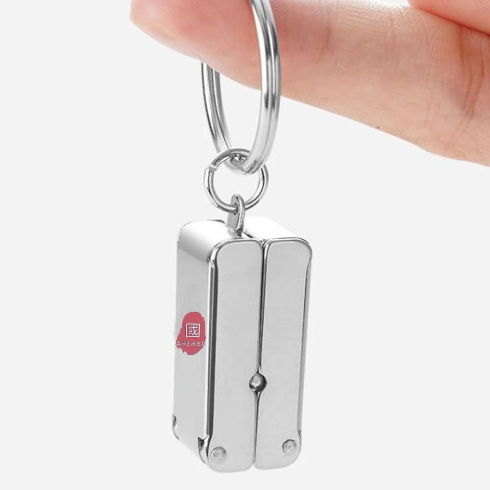 Nail Clipper 2023 New Folding Durable Pocket Second Generation Germany Deformation Cute Stainless Steel Magnetic Absorption Nano