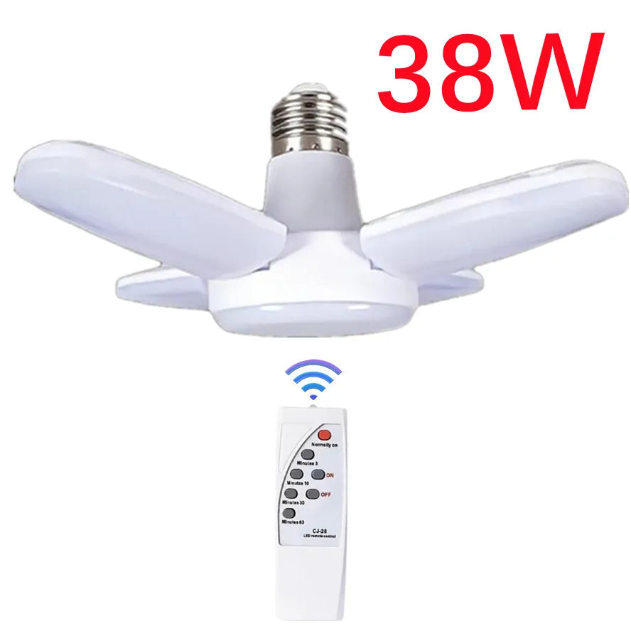 30w 3In1 Ceiling Fan With Lighting Lamp electric fan E27 Converter Base With Remote Control For Bedroom Living Silent AC85V-265V